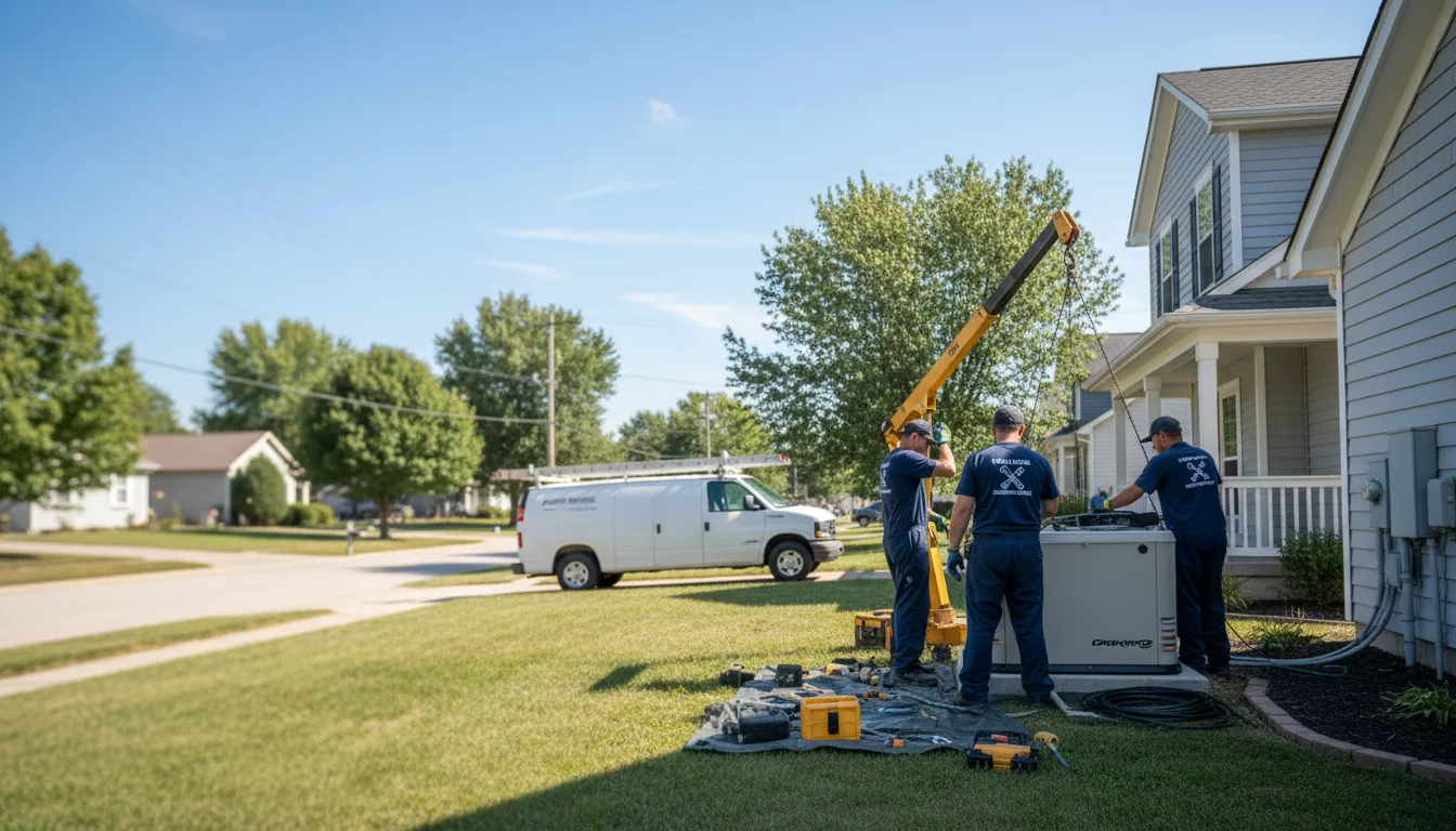Generator Installation in Versailles, IL near me